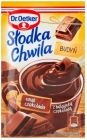 Dr. Oetker Sweet moment chocolate pudding flavor with Belgian chocolate