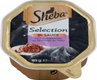 Sheba Alleinfuttermittel für ausgewachsene Katzen mit Kalbsstückchen