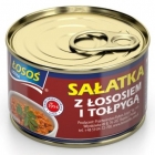 Salmon Ustka salad with salmon and silver carp