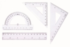Set Tetis Geometric con regla de 15 cm