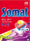 Somat All in 1 Lemon & Lime Tablets for washing dishes in dishwashers