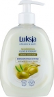 Luksja Creamy & Soft Кремообразное жидкое мыло с питательной оливкой и йогуртом