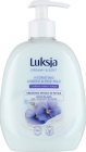 Luksja Creamy & Soft Creamy liquid soap, linen and rice milk