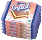 Manner Wafle Snack Minis con sabor a leche y frutos secos 5uds