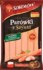 Salchichas Sokołów con jamón