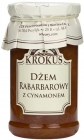 Crocus Rhubarb jam with cinnamon with reduced sugar content gluten-free
