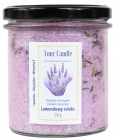 Tu Vela Sal de baño natural con aceites esenciales lavanda relajación