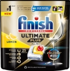 Finish Ultimate Plus Lemon Dishwasher Capsules