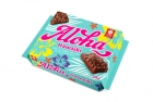 Cukry Nyskie Obleas Aloha Hawajki con crema de cacahuete y cacao recubiertas de chocolate con leche