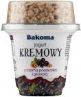 Bakoma Jogurt kremowy z czarną