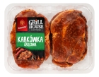 Sokołów Barbecue-Schweinehals, verpackt in einer Schutzatmosphäre