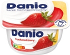 Данио Гомогенизированный клубничный сыр