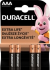 Щелочные батарейки Duracell AAA LR03/MN2400 1,5 В 4 шт.