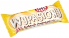 Mlekovita Wypasiony Vanilla-flavored cottage cheese bar with toffee-flavored coating