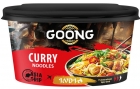 Plato instantáneo de fideos Goong Curry con fideos y salsa con sabor a curry