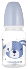 Canpol Babies Narrow bottle 120 ml CUTE ANIMALS blue