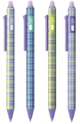 Стираемая ручка Happy Color Patt, синяя, микс 0,5 мм