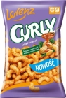 Lorenz Curly Corn crisps with salted caramel flavor