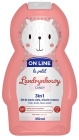 On LIne Le Petit Gel for washing body, hair and face, candy