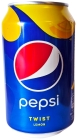Bebida carbonatada de limón Pepsi Twist