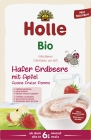 Holle Organic milk rice porridge based on goat's milk, raspberry and banana