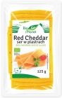 Bio Planet BIO red cheddar cheese in slices