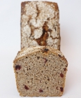 Bread Good wholemeal bread with cranberries