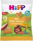 HiPP BIO Hearts oatmeal butter cookies vanilla for toddlers