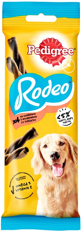 Pedigree Rodeo z wołowiną przysmak dla psów