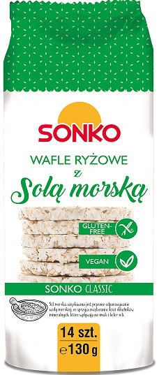 Sonko Reiswaffeln mit Meersalz