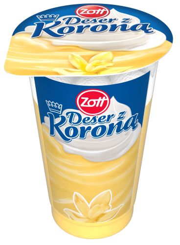Zott deser z Koroną waniliowy