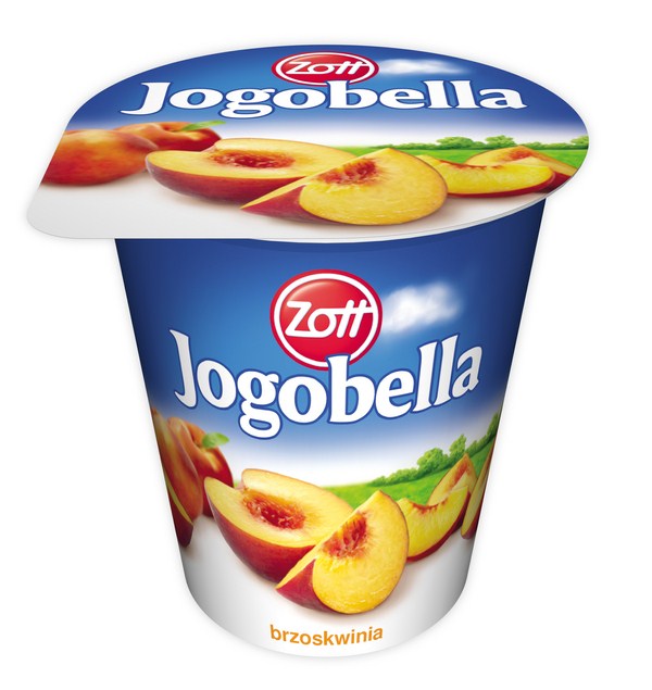Zott Jogobella jogurt owocowy brzoskwiniowy