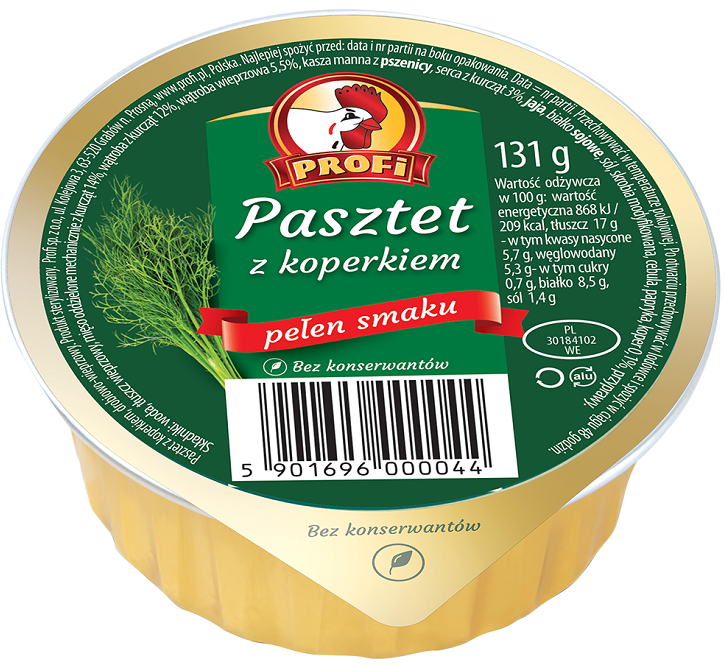 Profi Pasztet z koperkiem