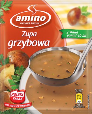 Suppe pulverförmigen Pilz