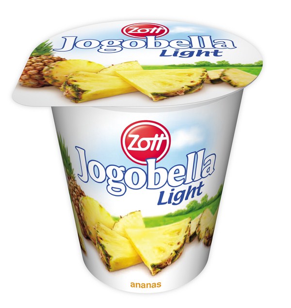 Zott Jogobella jogurt owocowy lekki  ananasowy