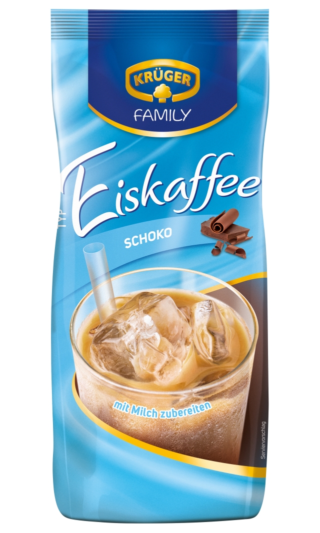 Krüger Family Eiskaffee Schoko Сухой напиток с растворимым кофе
