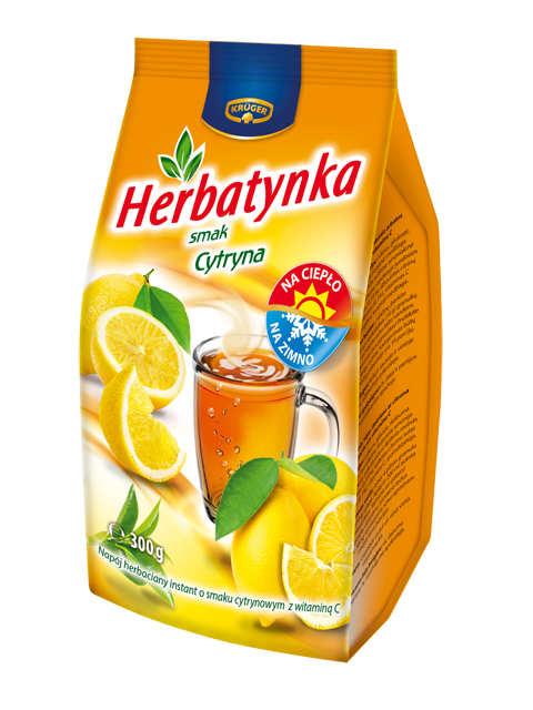 Herbatynka - smak cytryna Napój herbaciany instant