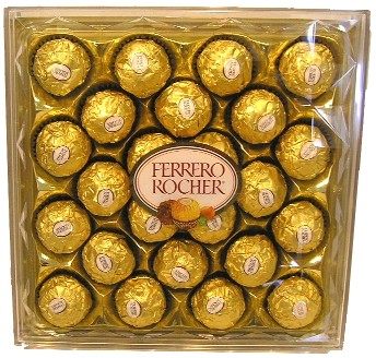 rocher chocolate box