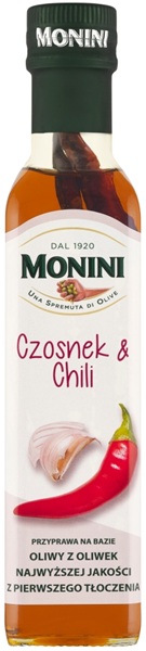 Monini Przyprawa na bazie oliwy z oliwek czosnek & chili