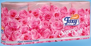 super soft toilet paper rolls 8 scented - the scent of rose petals