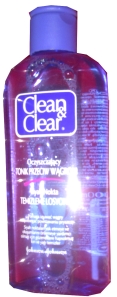 Clean&Clear tonik oczyszczający przeciw wągrom