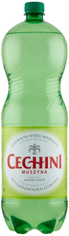 Cechini Muszyna Highly mineralized, medium-saturated carbonated water