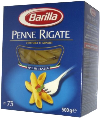 Barilla makaron z pszenicy durum 500g Penne Rigate (pióra)