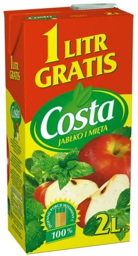 Costa napój jabłko i mięta