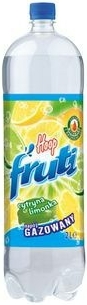 Fruti Hoop napój gazowany z soku owocowego cytryna - limonka