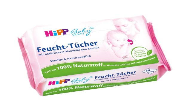 HiPP chusteczki pielęgnacyjne 56 sztuk