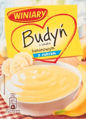 Winiary budyń z cukrem bananowy