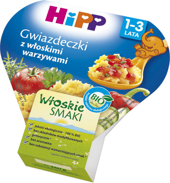 Gwiazdeczki z włoskimi warzywami