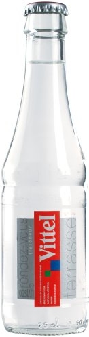 Vittel Terrasse woda mineralna niegazowana w szklanej butelce