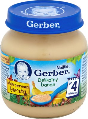 Gerber owoce Delikatny banan